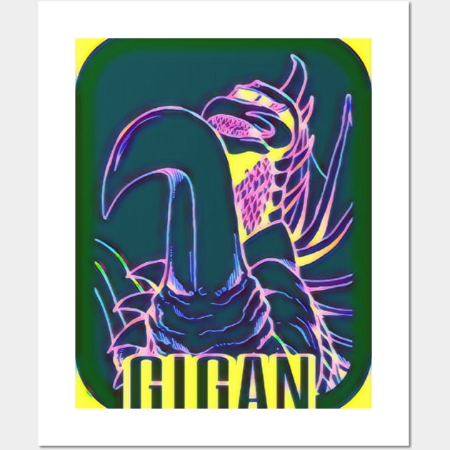 GIGAN Wall Art by Robzilla2000